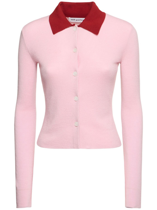 Self-portrait: Cardigan aus Wolle - women_0 | Luisa Via Roma