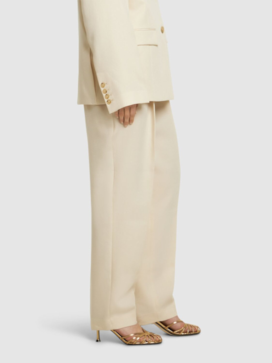 Alevì: 75mm Rachel metallic leather mules - women_1 | Luisa Via Roma