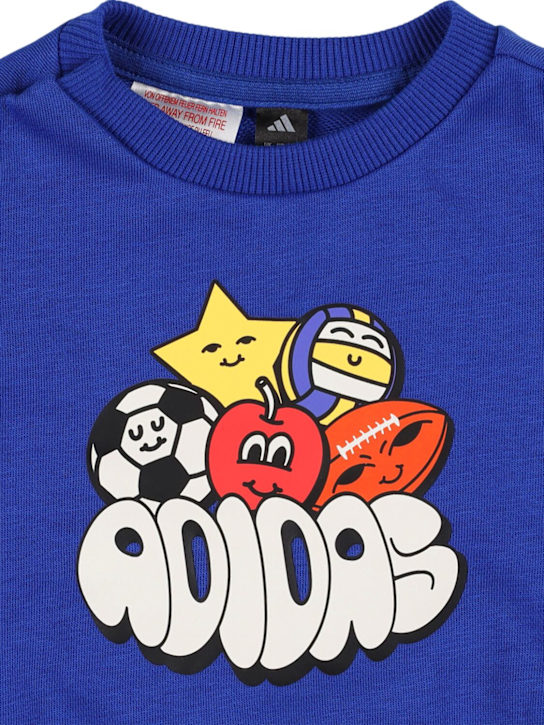 adidas Originals: コットンブレンドスウェットシャツ＆パンツ - kids-boys_1 | Luisa Via Roma