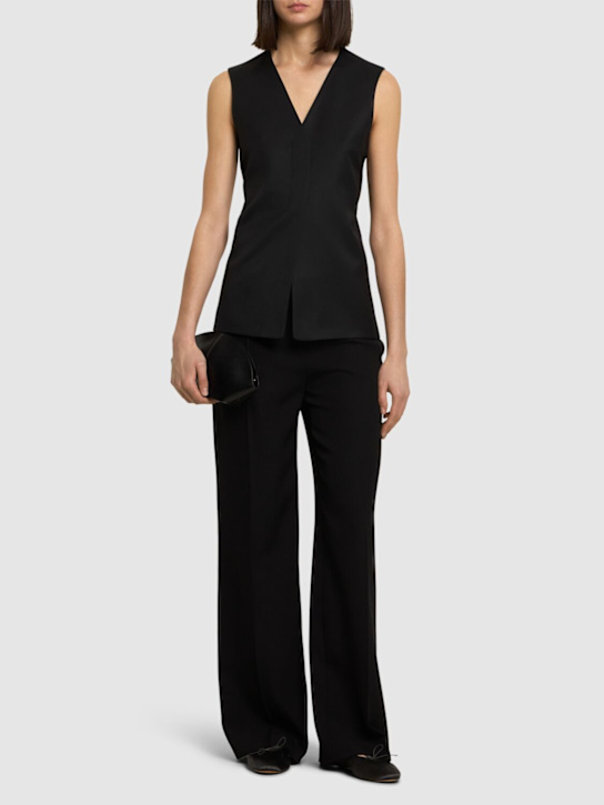 LOW CLASSIC: Wool blend vest - women_1 | Luisa Via Roma