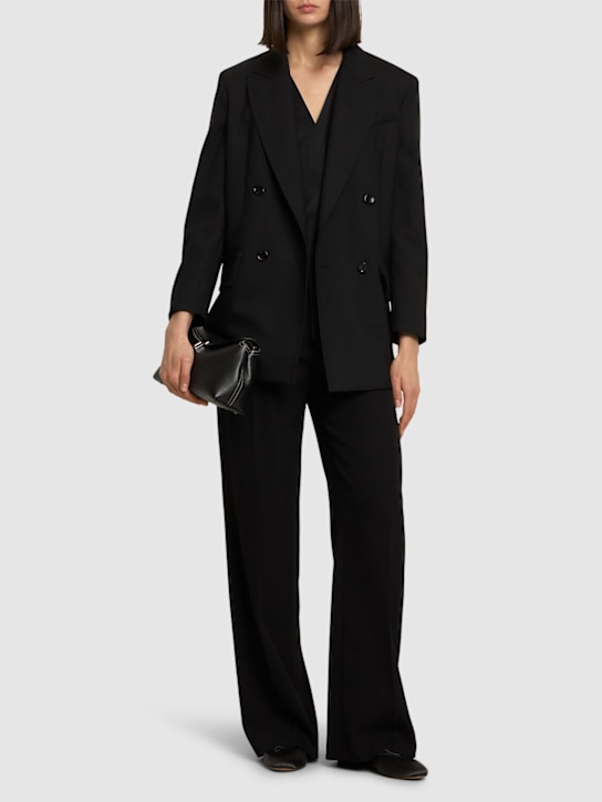 Max Mara: Palanca ウールブレンドブレザー - women_1 | Luisa Via Roma