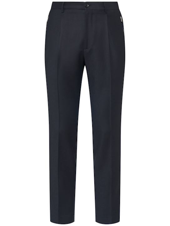 Etro: Wool carrot leg pants - men_0 | Luisa Via Roma