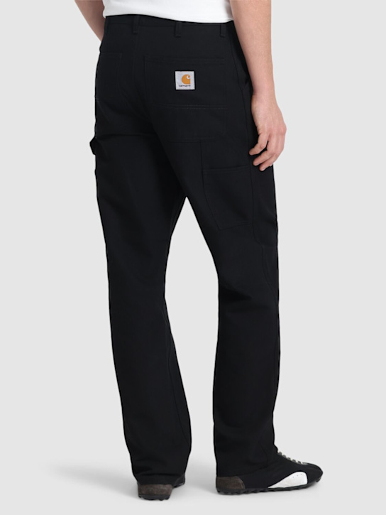 Carhartt WIP: Single-knee Dearborn denim jeans - Black - men_2 | Luisa Via Roma