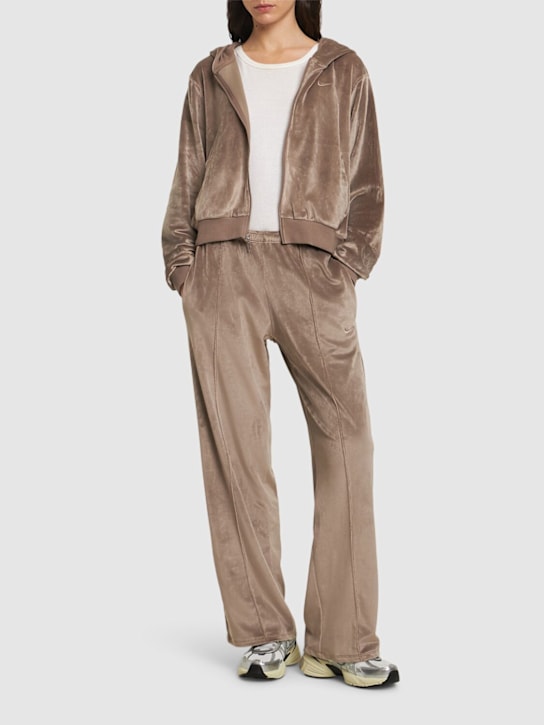 Nike: Pantaloni in maglia Chill - women_1 | Luisa Via Roma