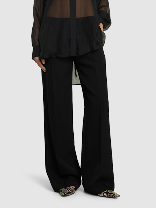 St. Agni: 50mm Mira python print leather mules - Python - women_1 | Luisa Via Roma