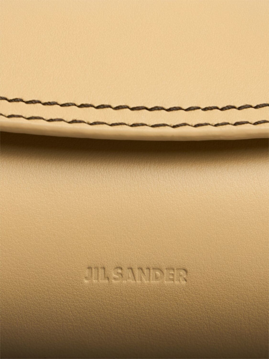 Jil Sander: Small Cannolo palmellato leather bag - women_4 | Luisa Via Roma