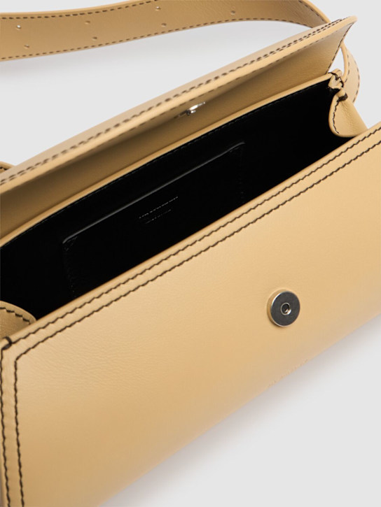 Jil Sander: Small Cannolo palmellato leather bag - women_6 | Luisa Via Roma