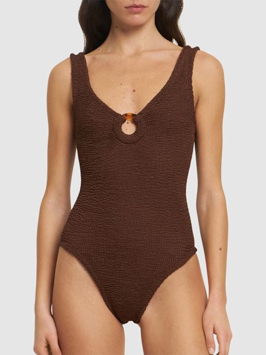 Hunza G: Celine one piece swimsuit - women_1 | Luisa Via Roma