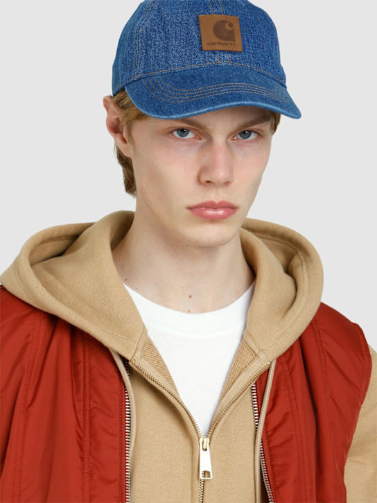 Carhartt WIP: Lincoln denim cap - men_1 | Luisa Via Roma