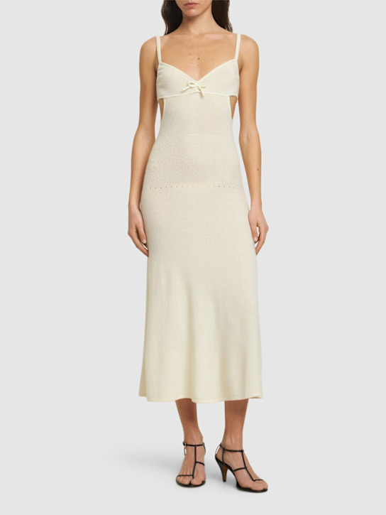 The Garment: Como wool & cashmere knit long dress - women_1 | Luisa Via Roma