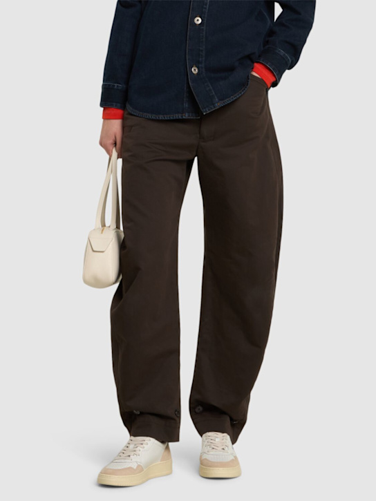 Autry: Medalist Low sneakers - White/Black - women_1 | Luisa Via Roma