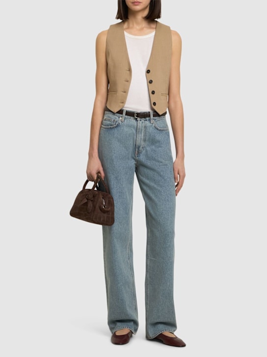 MSGM: Viscose blend vest - women_1 | Luisa Via Roma