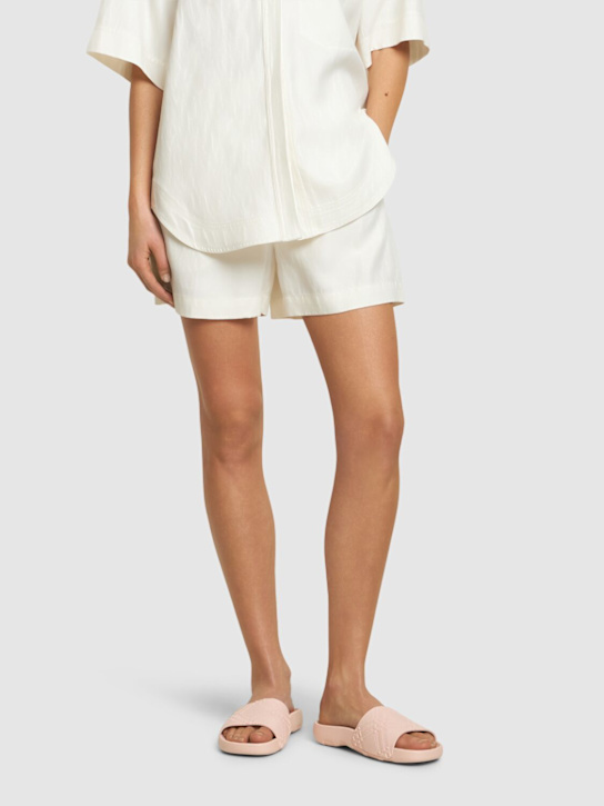 Burberry: Sandali Lf Dive in gomma - women_1 | Luisa Via Roma