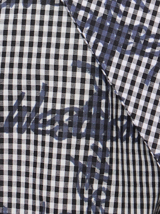 Vivienne Westwood: Cut off heart cotton shirt - Grey/Multi - women_4 | Luisa Via Roma