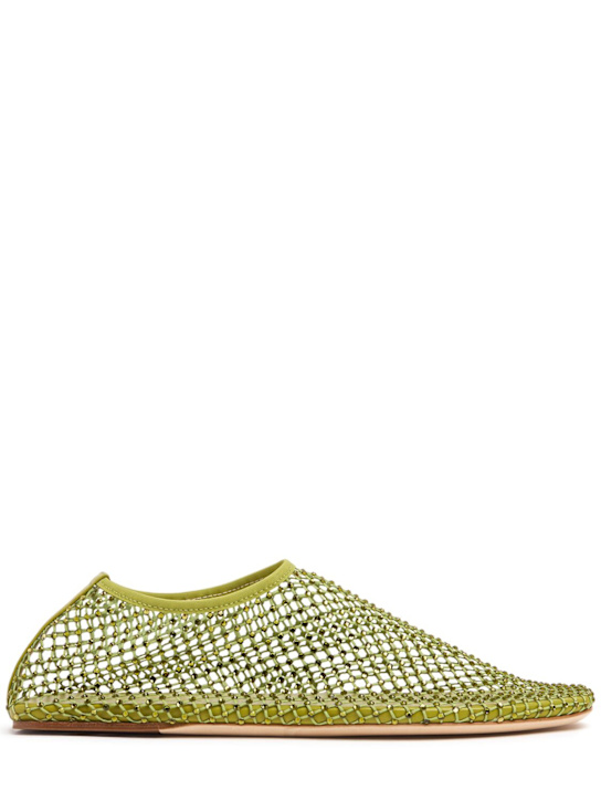 Christopher Esber: 5mm Minette mesh flats - women_0 | Luisa Via Roma