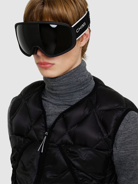 Chimi: 03 Black ski goggles - Black - men_2 | Luisa Via Roma