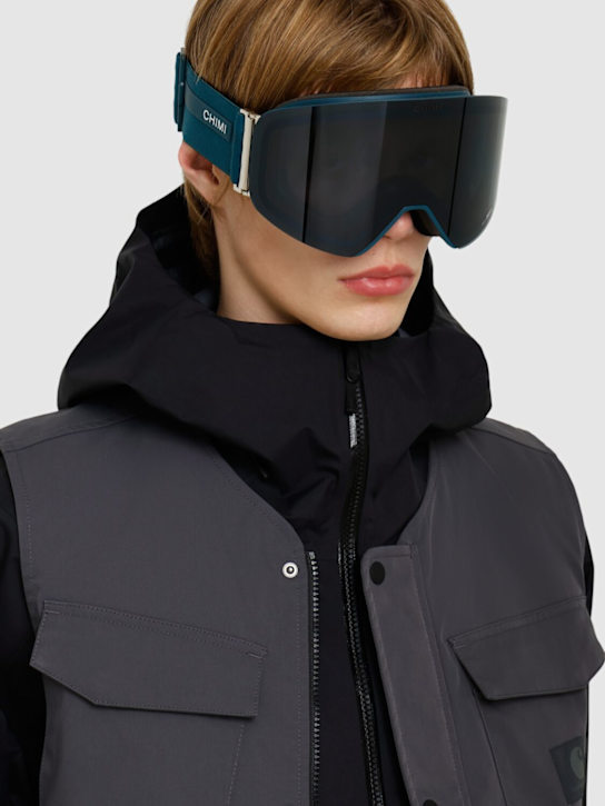 Chimi: 02 Teal ski goggles - Teal - men_2 | Luisa Via Roma