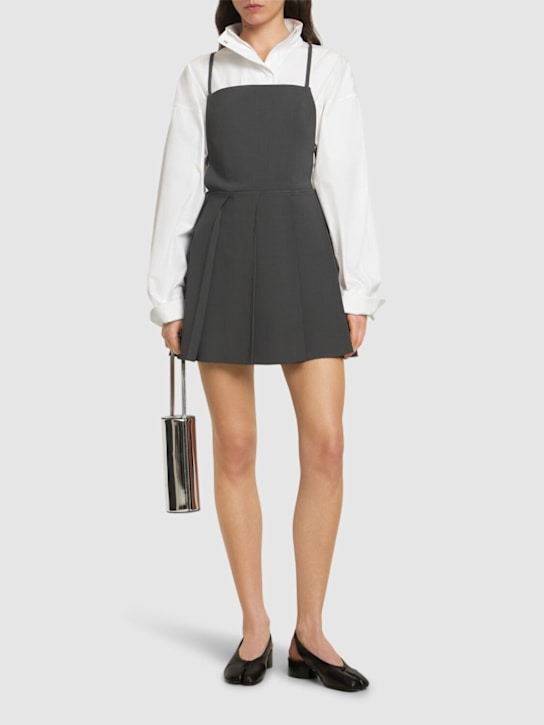 Pleated mini dress - Thumbnail 2
