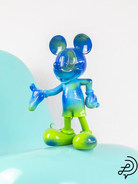 Leblon Delienne: Mickey Welcome - LD Studio - Sunrise Blu - Green/Blue - ecraft_1 | Luisa Via Roma