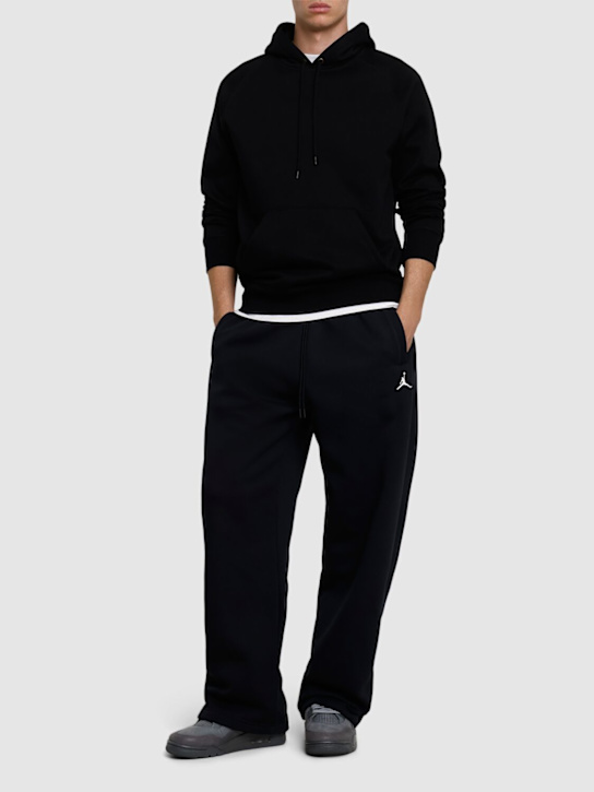 Jordan: Jordan oversize cotton blend pants - men_1 | Luisa Via Roma