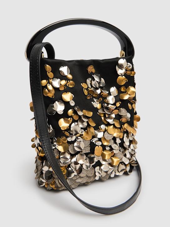 Dries Van Noten: Crisp embellished top handle bag - women_1 | Luisa Via Roma