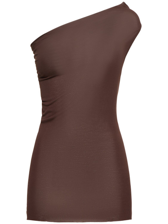 Rick Owens: Athena viscose & silk jersey top - women_0 | Luisa Via Roma