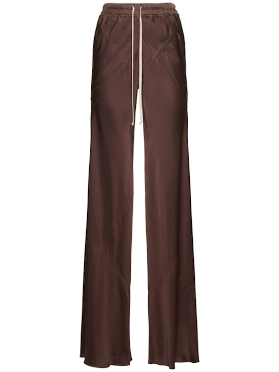 Rick Owens: Bias washed charmeuse pants - women_0 | Luisa Via Roma