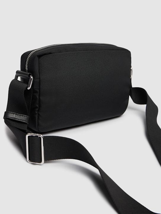 Kenzo Paris: Happy tiger crossbody bag - Black - men_5 | Luisa Via Roma