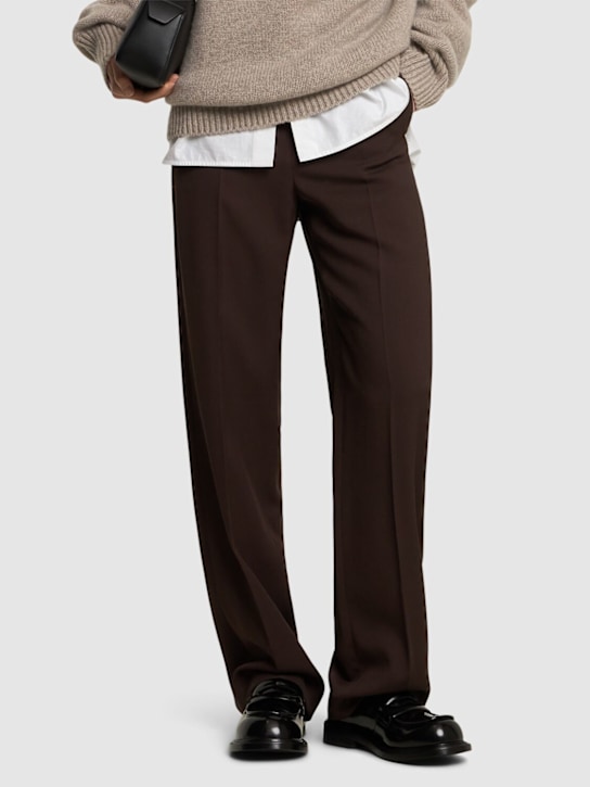 Moschino: 40mm Leather loafers - women_1 | Luisa Via Roma