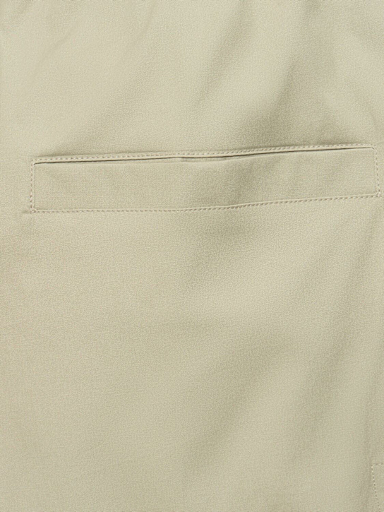 Rick Owens: Cargobelas cotton shorts - Celadon - men_4 | Luisa Via Roma