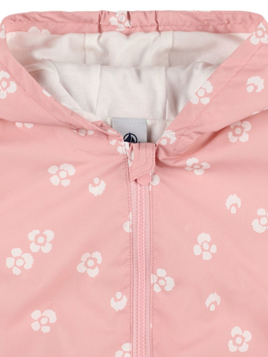 Petit Bateau: Giacca a vento in poly con cappuccio - kids-girls_1 | Luisa Via Roma