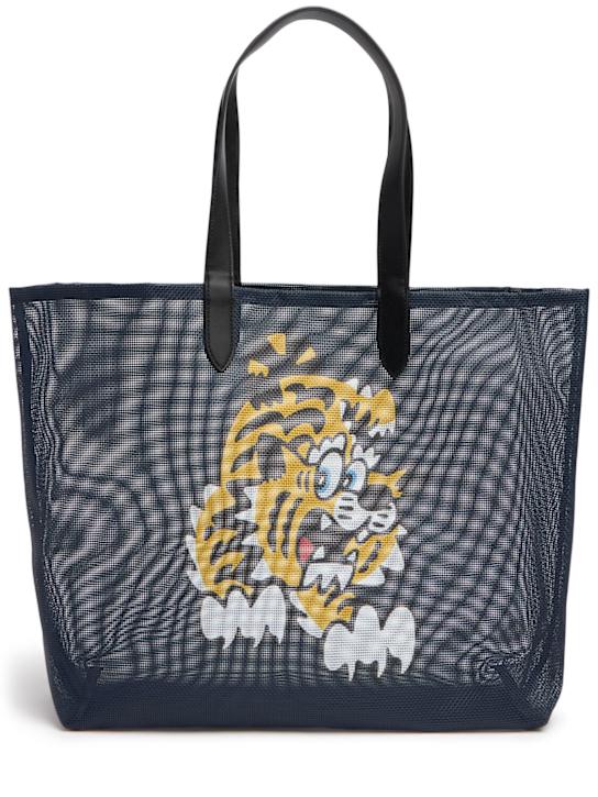 Kenzo Paris: Verdy large mesh tote bag - men_0 | Luisa Via Roma