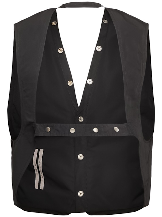 Rick Owens: Cargo vest - Black - men_3 | Luisa Via Roma