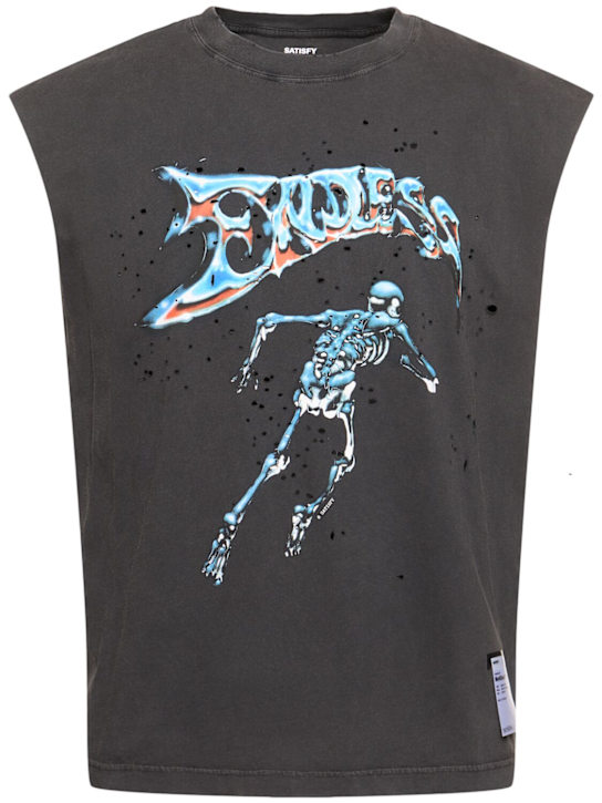 Satisfy: MothTech cotton muscle t-shirt - men_0 | Luisa Via Roma