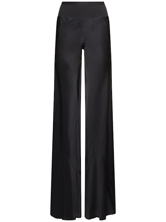 Rick Owens: Bias washed charmeuse pants - women_0 | Luisa Via Roma