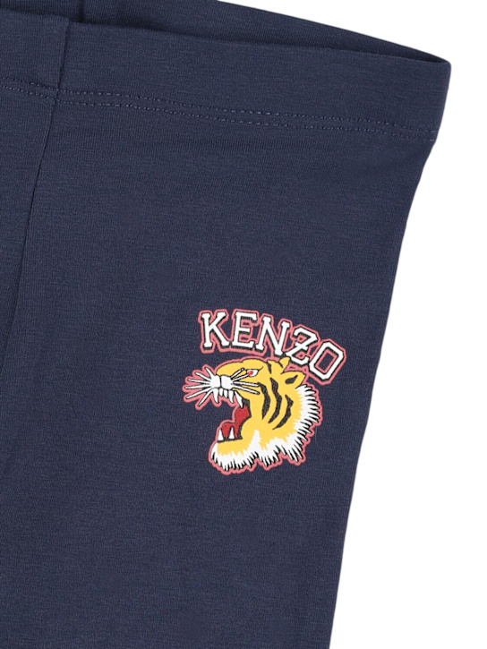 Kenzo Kids: コットンブレンドレギンス - kids-girls_1 | Luisa Via Roma