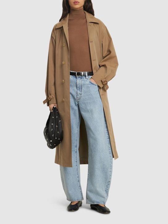 Frame: The Bubble high rise wide jeans - women_1 | Luisa Via Roma