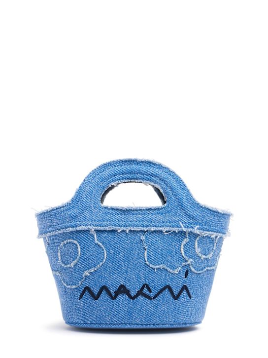 Micro Tropicalia denim top handle bag - Thumbnail 1