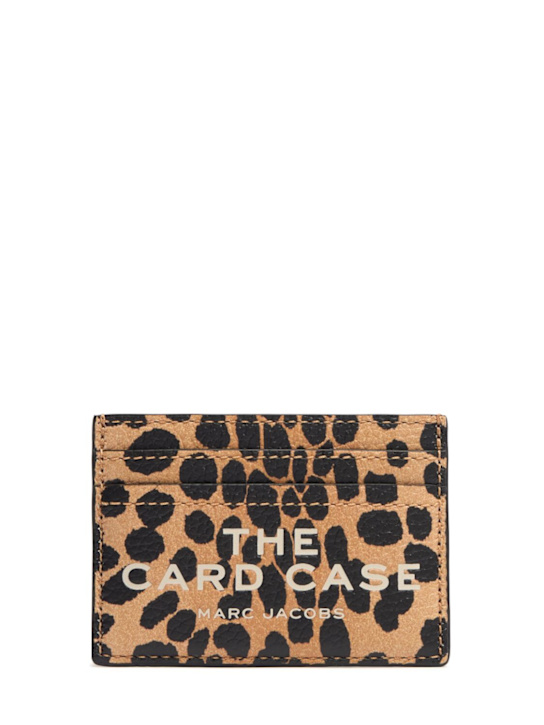 Marc Jacobs: Porta carte The Cheetah in pelle - women_0 | Luisa Via Roma