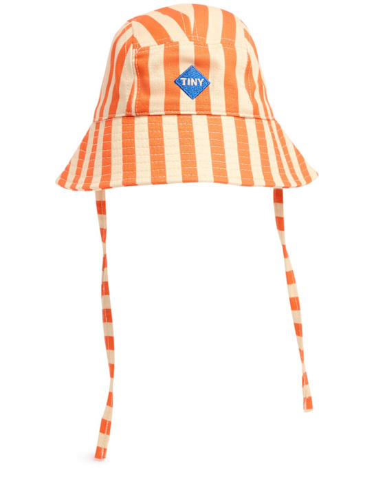 Tiny Cottons: Cappello in twill di cotone stampato - kids-girls_0 | Luisa Via Roma