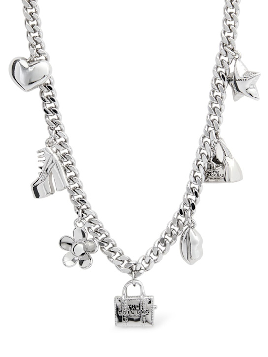 Marc Jacobs: Collana Mini Icon con charm - women_0 | Luisa Via Roma