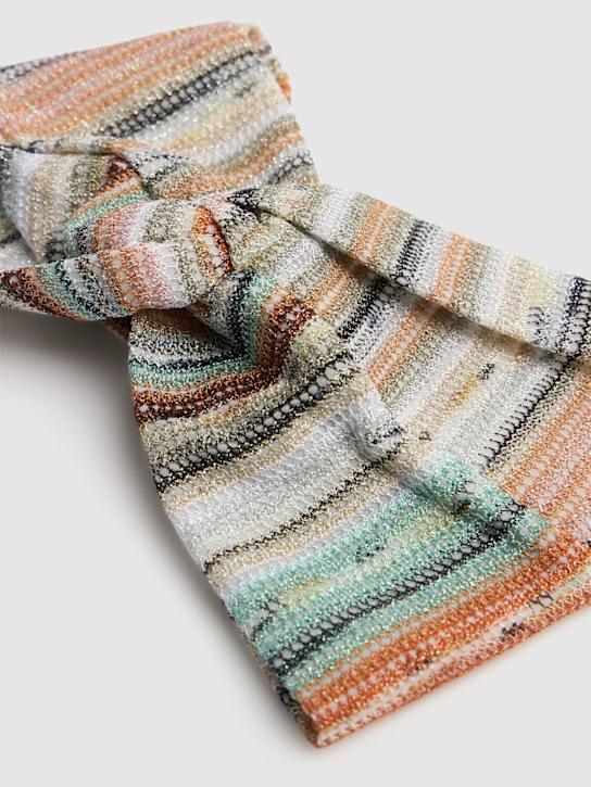 Missoni: Jacquard lurex headband - women_1 | Luisa Via Roma
