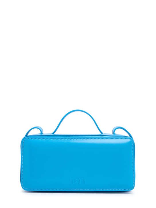 Leather shoulder bag