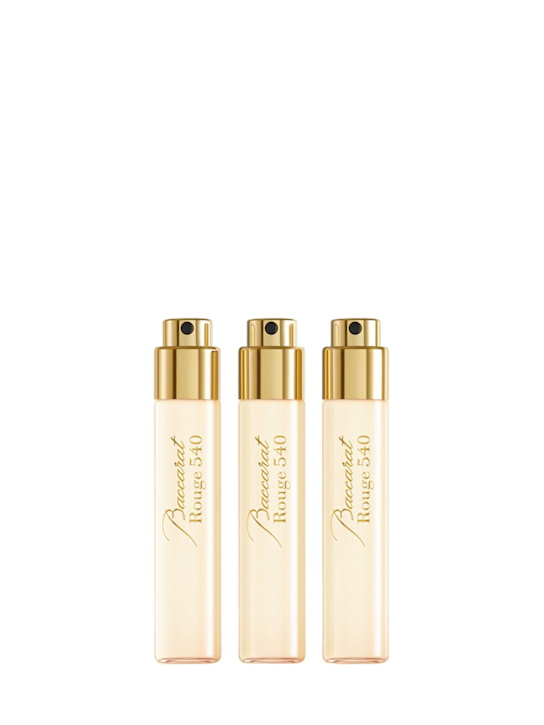 Maison Francis Kurkdjian: Baccarat Rouge 540  Extrait 3 x 11ml - Trasparente - beauty-women_1 | Luisa Via Roma