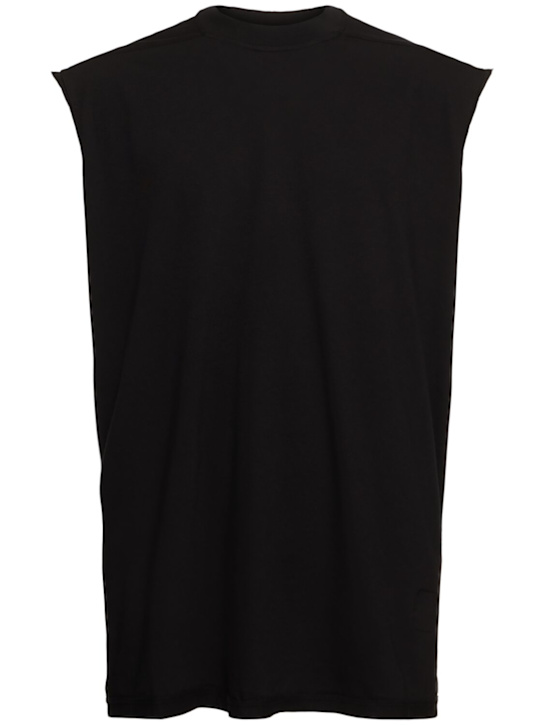 Rick Owens DRKSHDW: Tarp T tank top - men_0 | Luisa Via Roma