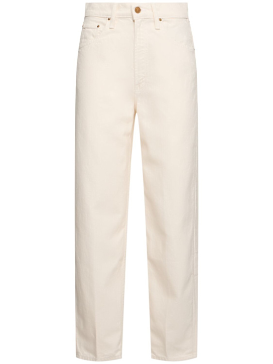 Mother: The Peeler tapered ankle jeans - women_0 | Luisa Via Roma