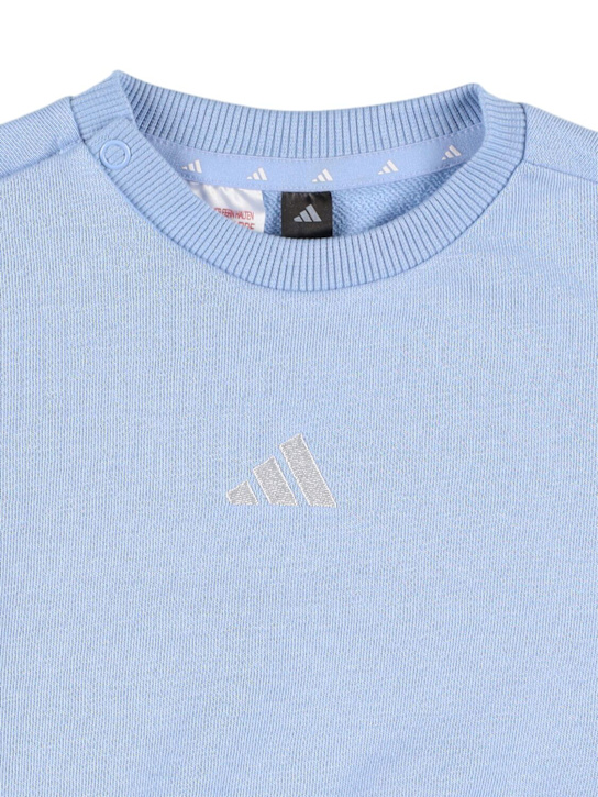 adidas Originals: コットンブレンドスウェットシャツ＆スウェットパンツ - kids-boys_1 | Luisa Via Roma