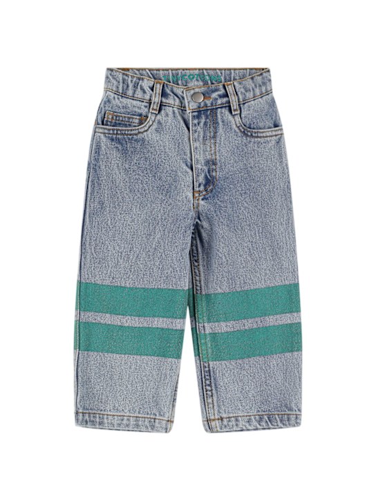 Tiny Cottons: Printed cotton jeans - kids-boys_0 | Luisa Via Roma