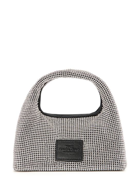 Marc Jacobs: The Mini Sack top handle bag w/crystals - women_0 | Luisa Via Roma