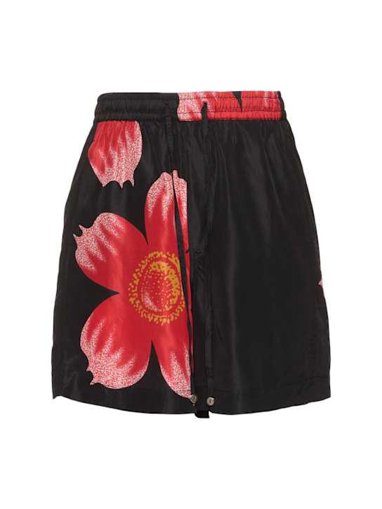 Floral print shorts - Thumbnail 1